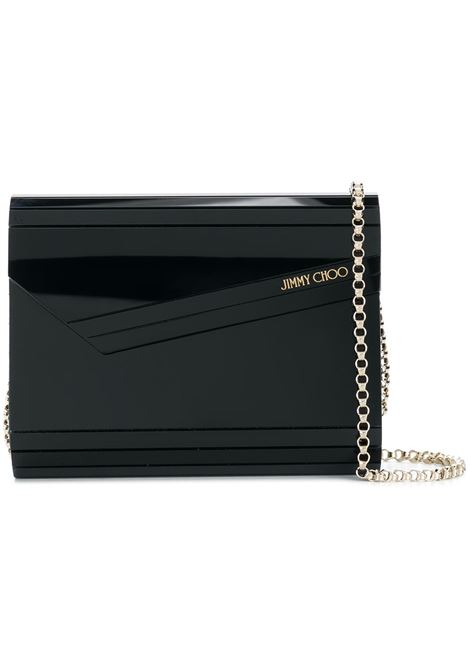 Clutch candy in nero Jimmy choo - donna JIMMY CHOO | CANDYACRBLK